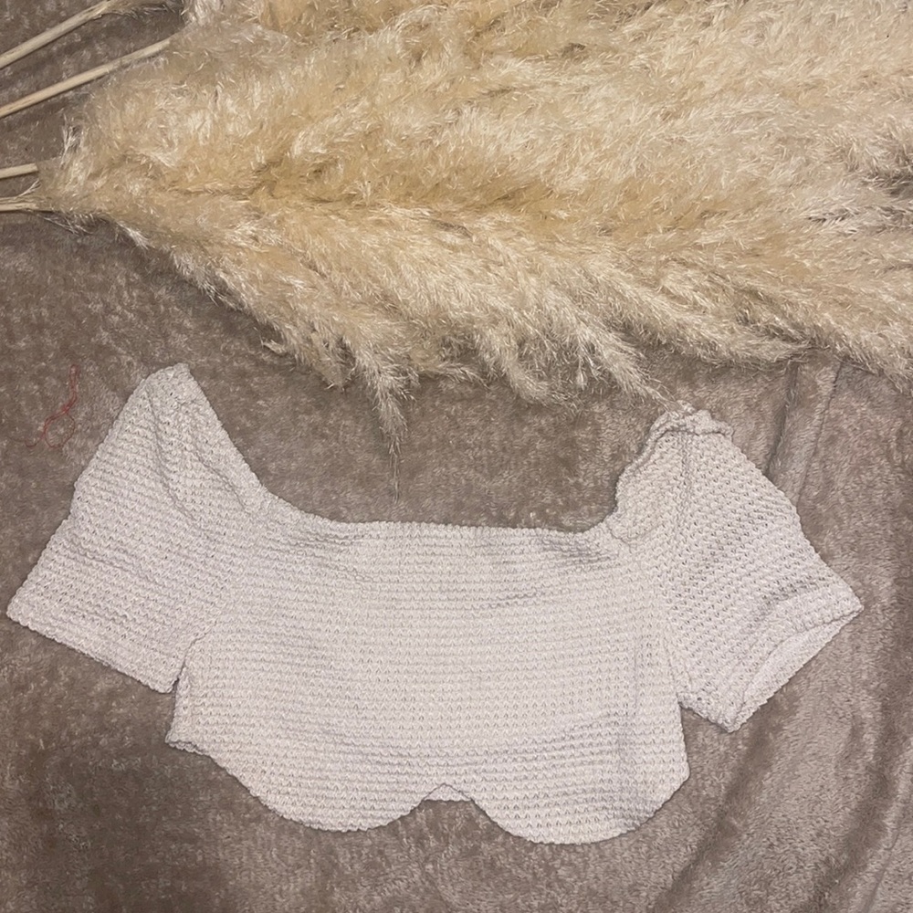 Knitted Crop Top